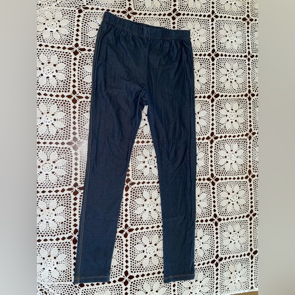 Place Leggings Size 18/XXXL Girls Blue - Picture 1 of 9